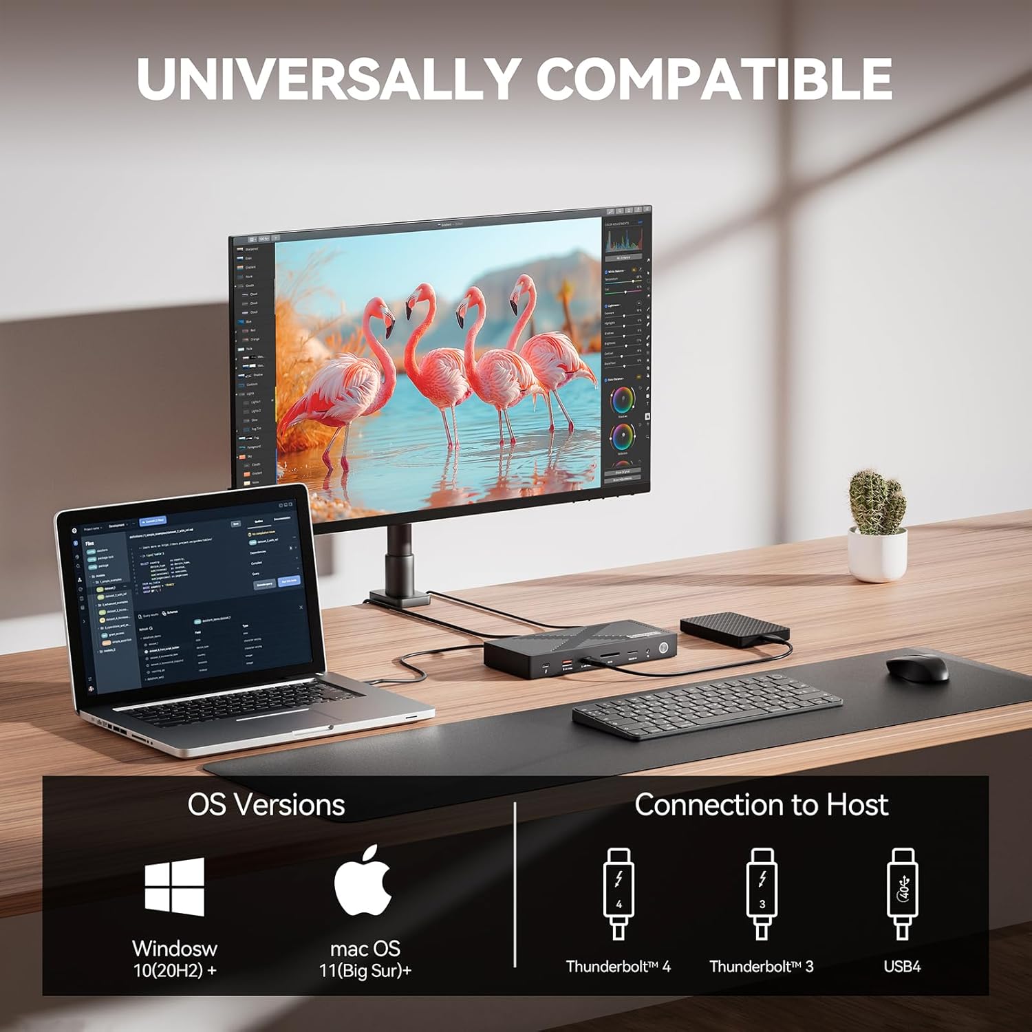 Minisopuru Thunderbolt 4 Docking Station | MT827A