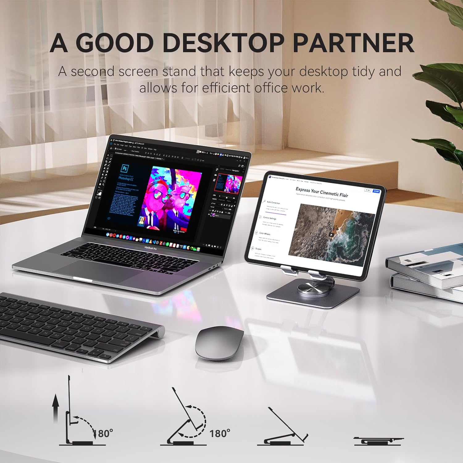 Minisopuru 360° Adjustable Tablet Stand | MH801-i