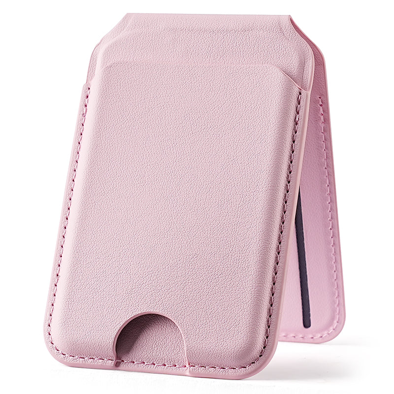 Magnetic Leather Wallet Phone Mirror Holder For iPhone |MB2563