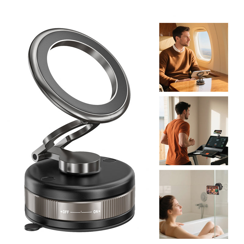 Magnetic Vacuum Phone Car Holder |MS11