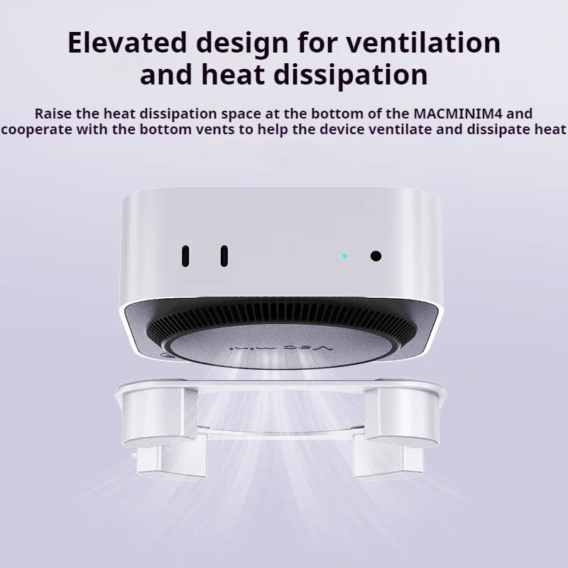 Aluminum Alloy Desktop Stand for Mac Mini M4/M4 Pro |MF43