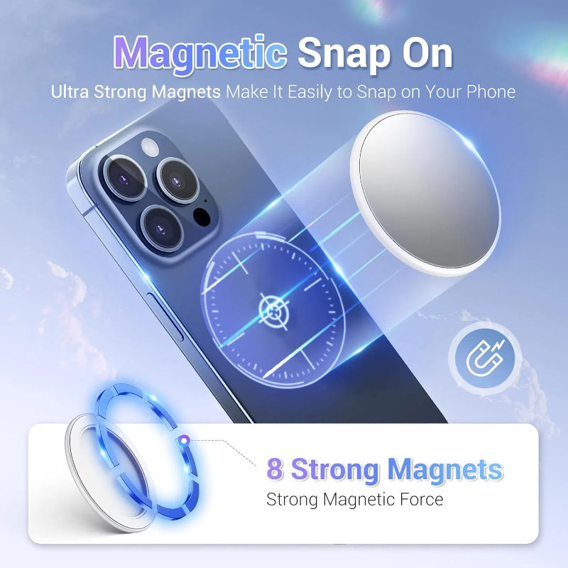 Selfie Vlog Mirror HD Photo Assist Camera Convex Mirror for IPhone|XC2412012
