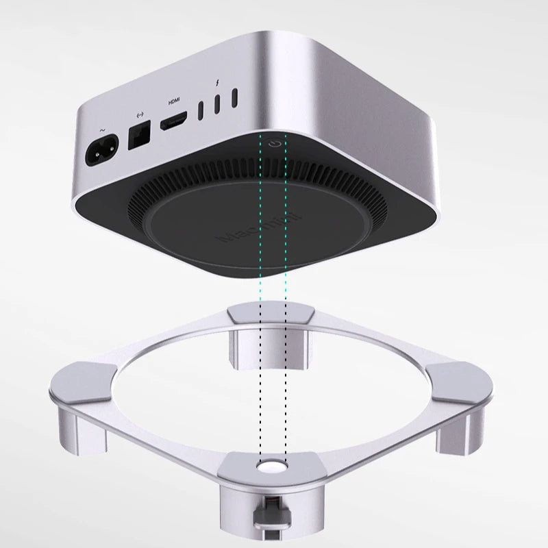 Aluminum Alloy Desktop Stand for Mac Mini M4/M4 Pro |MF43