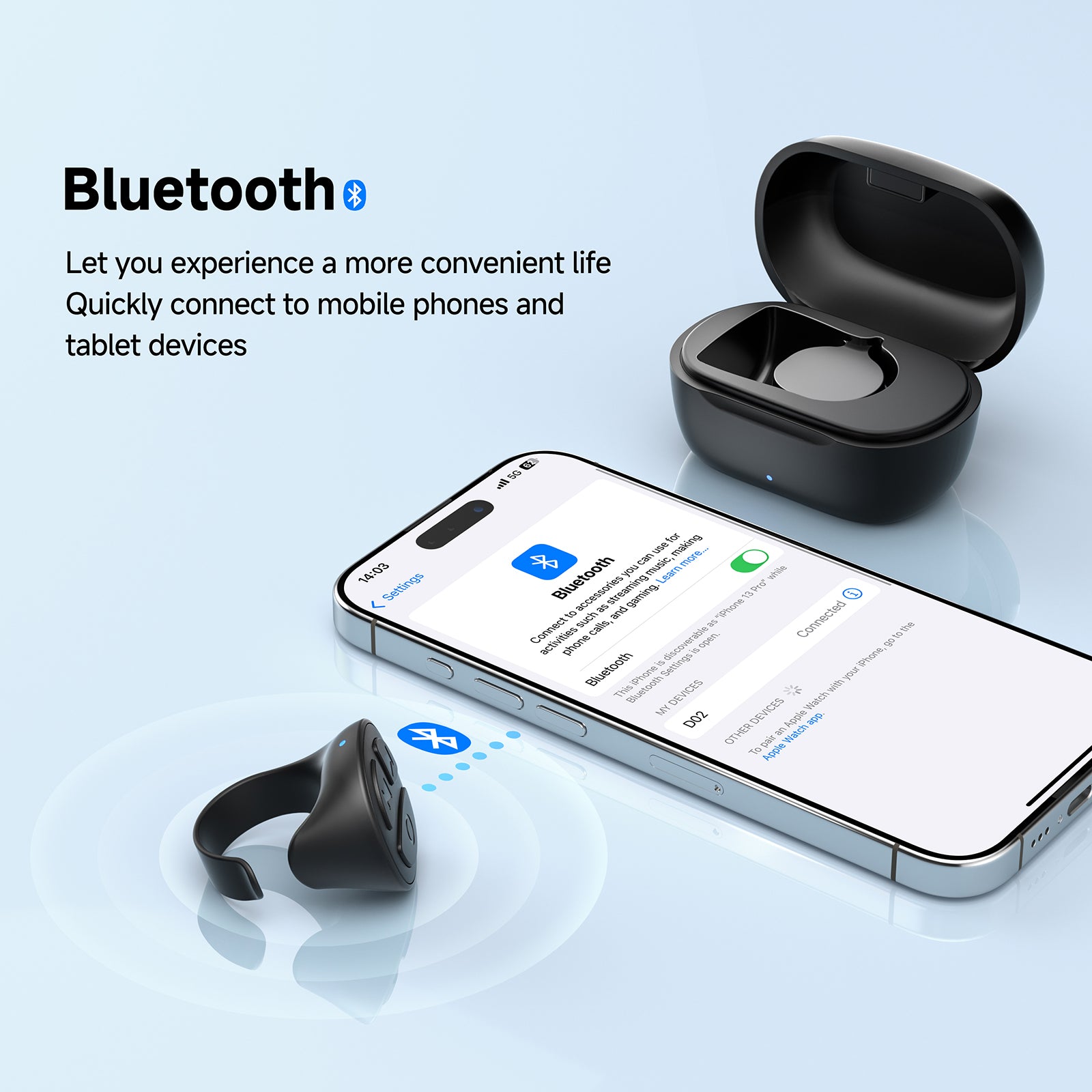 Tiktok Ring Scroller Blutooth Remote Control |D-D02