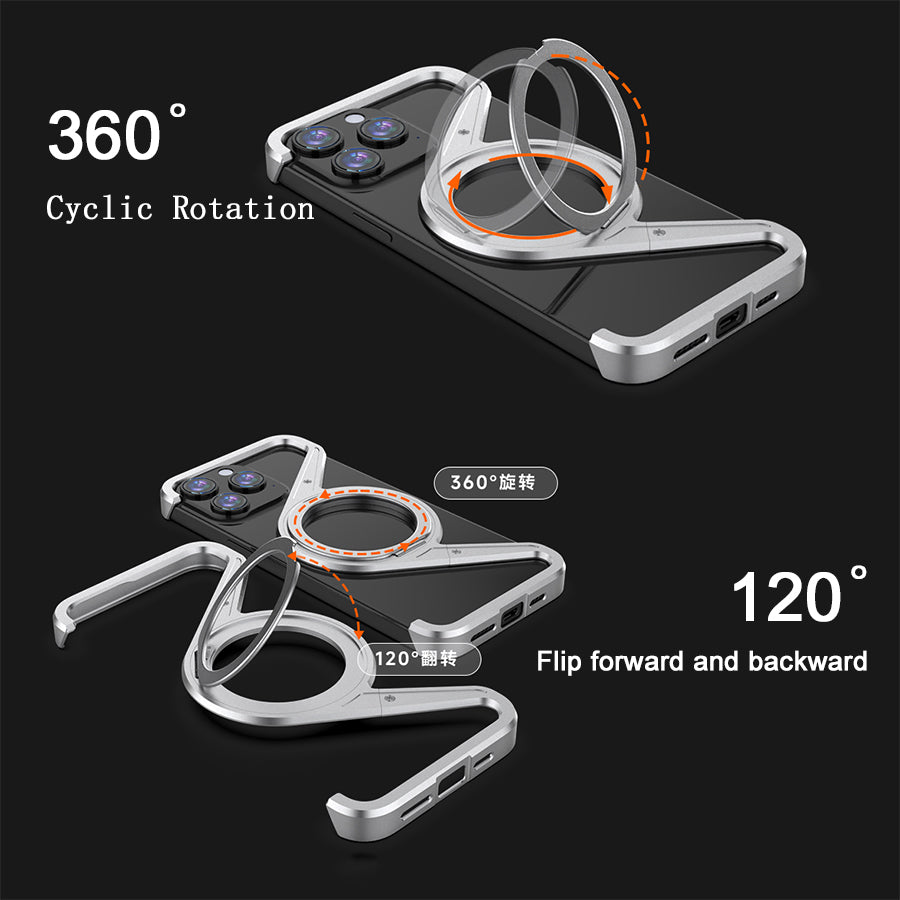 Magsafe Phone Stand M Shape Case For iPhone 15/16 PRO MAX |MZ2571