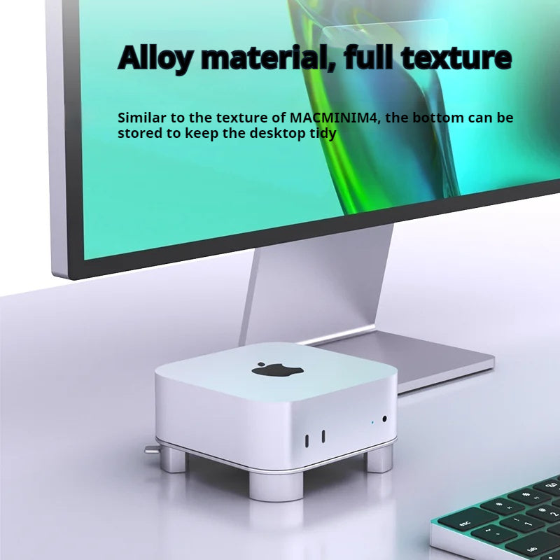 Aluminum Alloy Desktop Stand for Mac Mini M4/M4 Pro |MF43