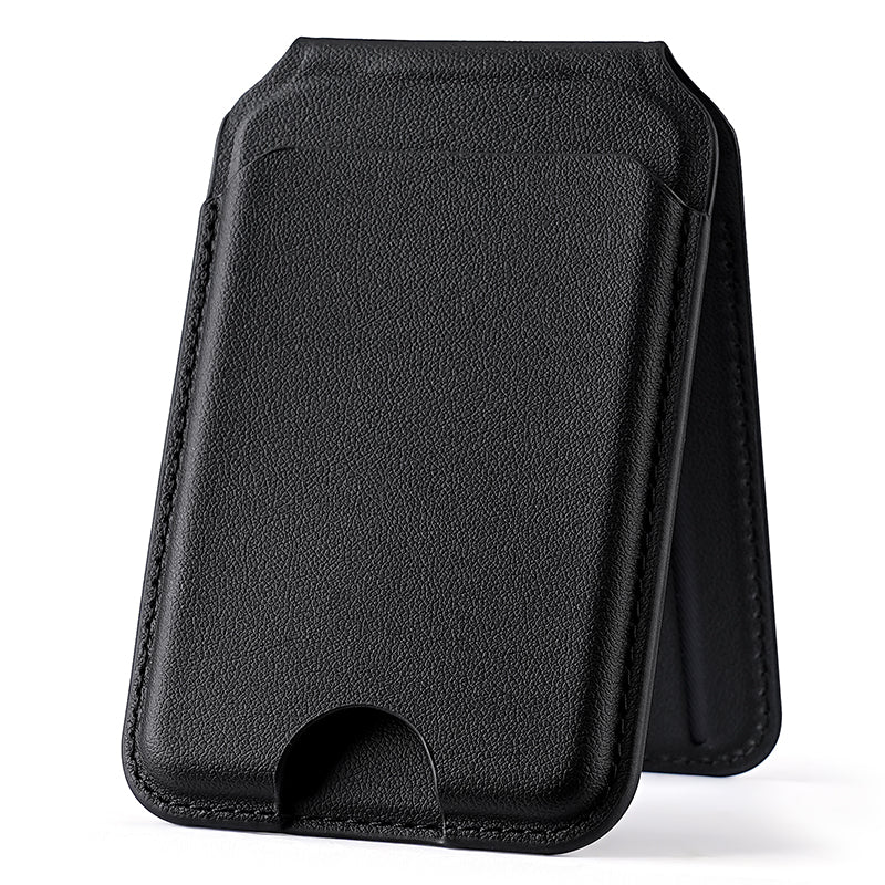 Magnetic Leather Wallet Phone Mirror Holder For iPhone |MB2563