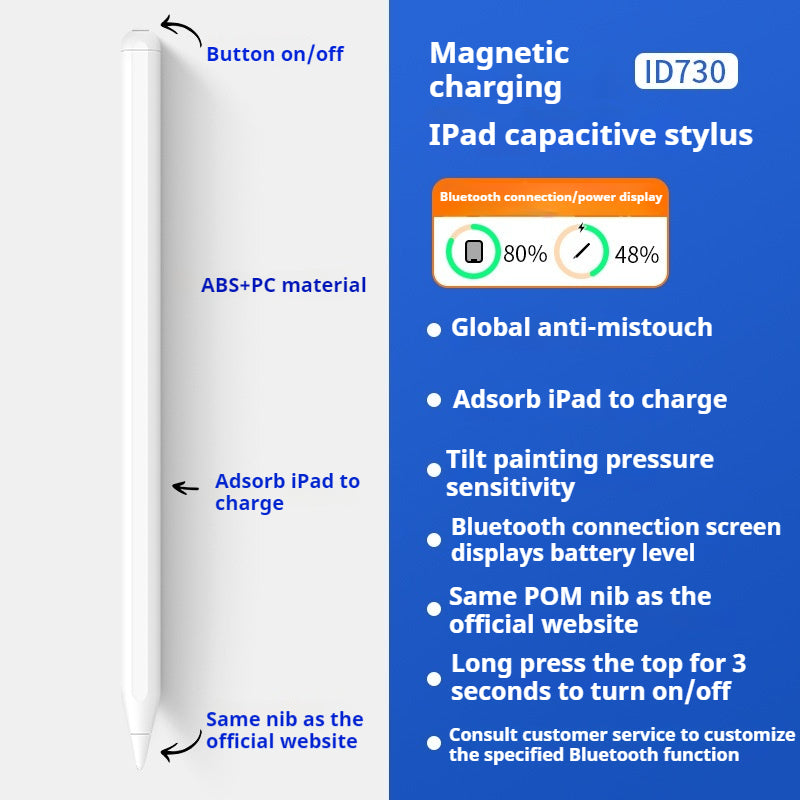 Stylus Pen for iPad 2018-2025 with Fast Charge Palm |M-ID766