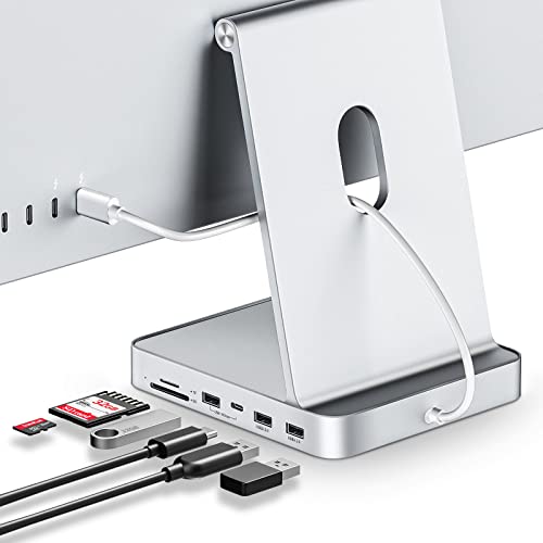 Adaptateur de concentrateur pour MacBook Pro/Air, accessoires USB-C 6 en 1  avec ports USB