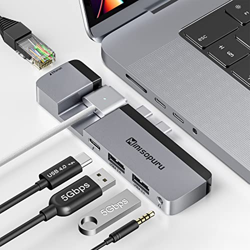 Hub USB C Adaptateur MacBook Air-Pro M1 7 en 2 Adaptateur USB C