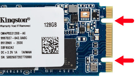 Two types of M.2 SSDs: SATA and NVMe