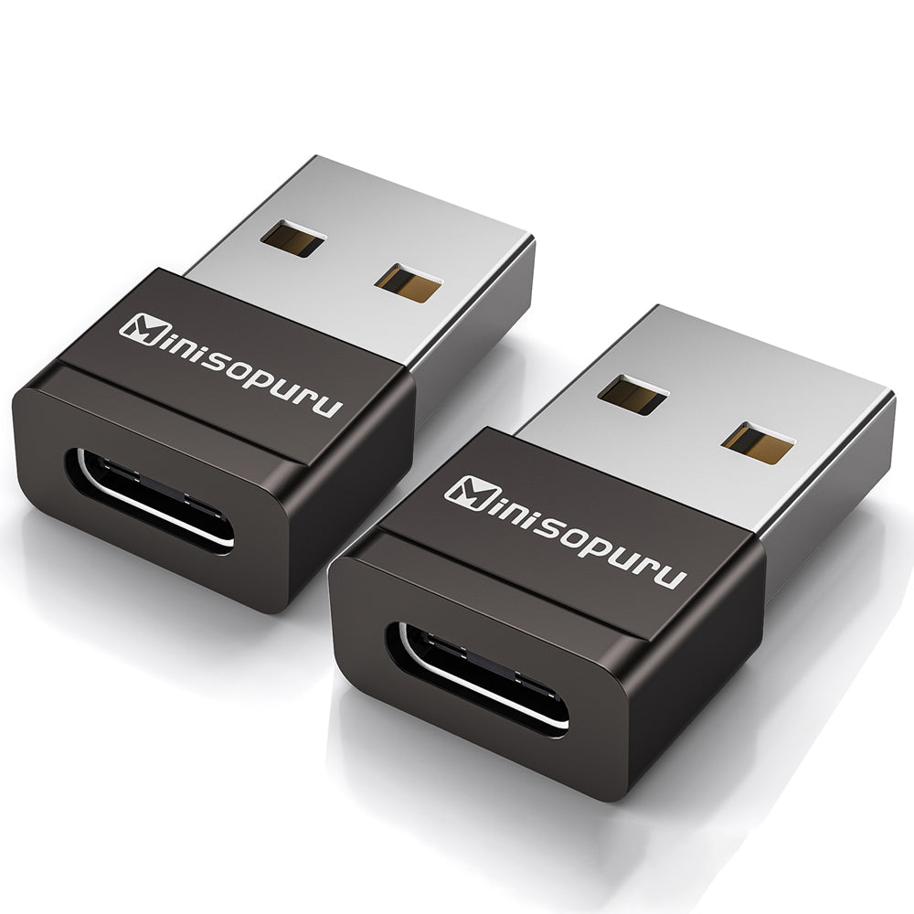 Minisopuru USB to USB C Adapter to Male Charger Converter|MAC802