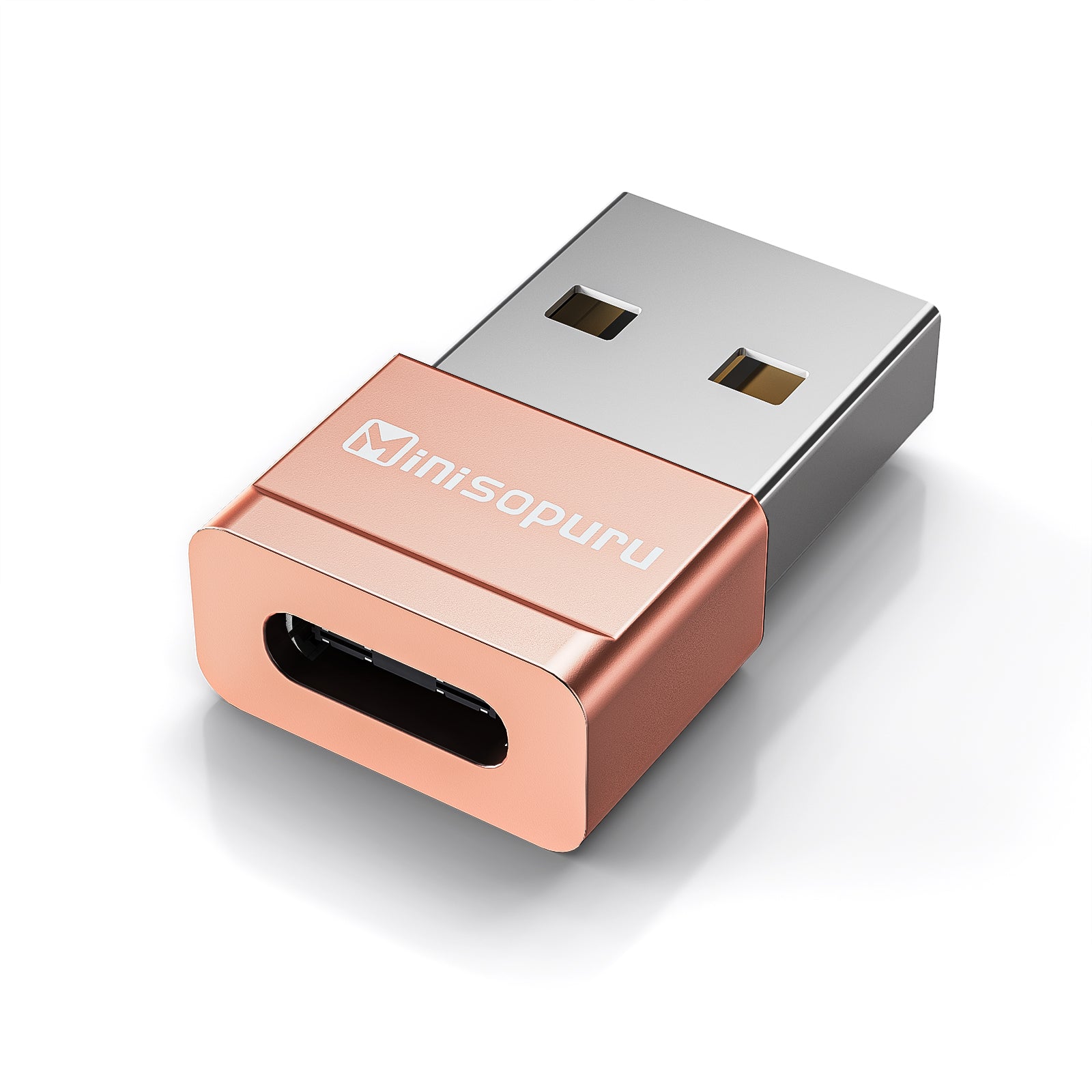 Minisopuru USB to USB C Adapter to Male Charger Converter|MAC802