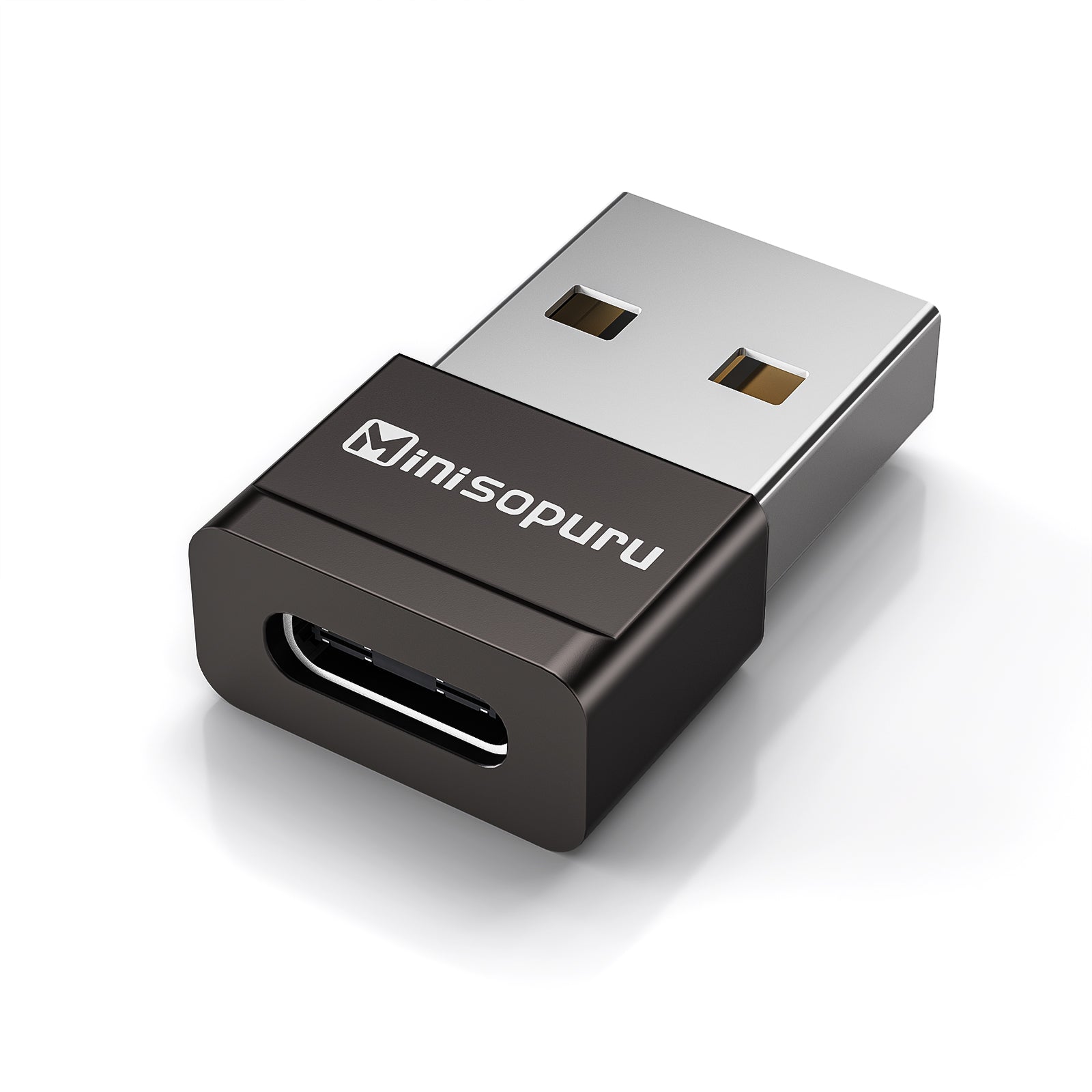 Minisopuru USB to USB C Adapter to Male Charger Converter|MAC802