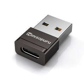 Minisopuru USB to USB C Adapter to Male Charger Converter|MAC802
