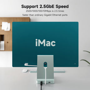 Minisopuru iExpandMate™ iMac Dock for iMac M1/M3/M4 | DS802-PRO-G