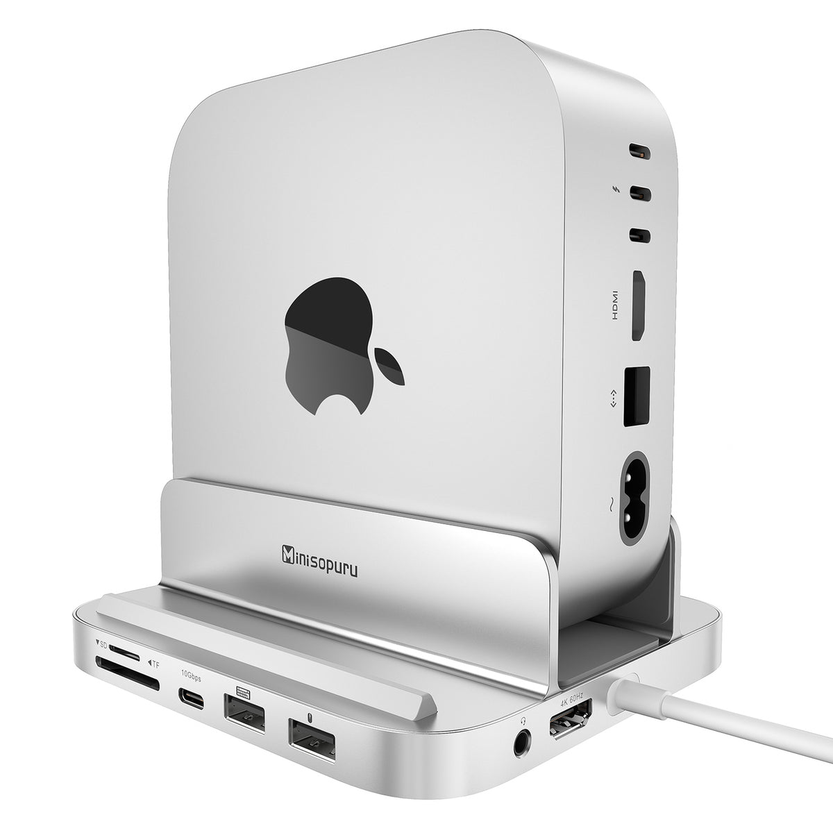 Minisopuru iExpandMate™ Mac Mini Dock With HDMI Port | MINI218B Max