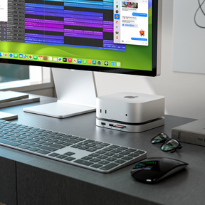Minisopuru Mac Mini Hub & Stand with SSD Enclosure for Mac Mini M4/M4 Minisopuru Mac Mini Hub & Stand with SSD Enclosure for Mac Mini M4/M4