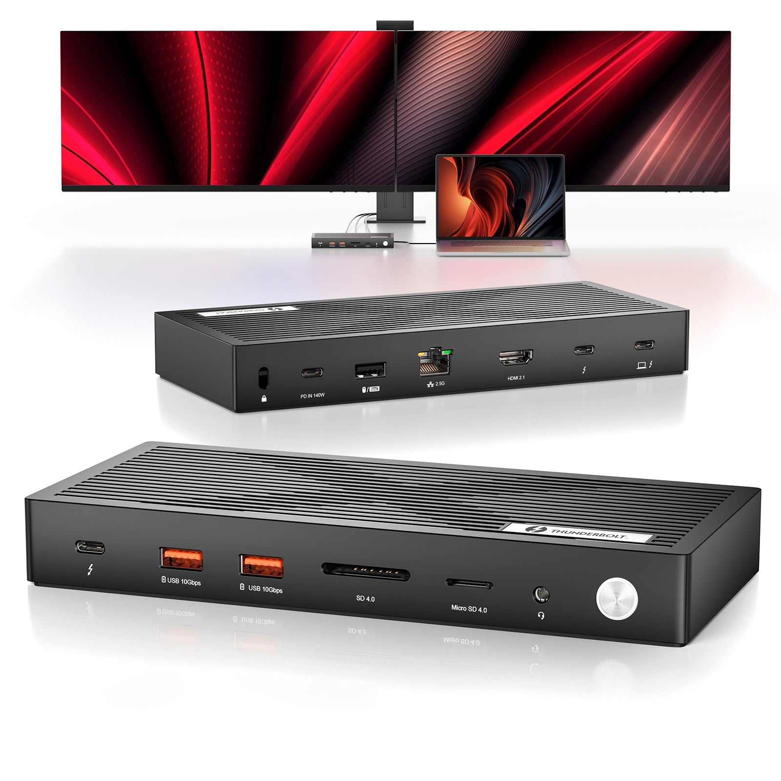 PC周辺機器 Thundebolt4/USB4x4Port miniDock/Hub Plugable Thunderbolt 4 and USB4 Hub ~ Plugable Technologies