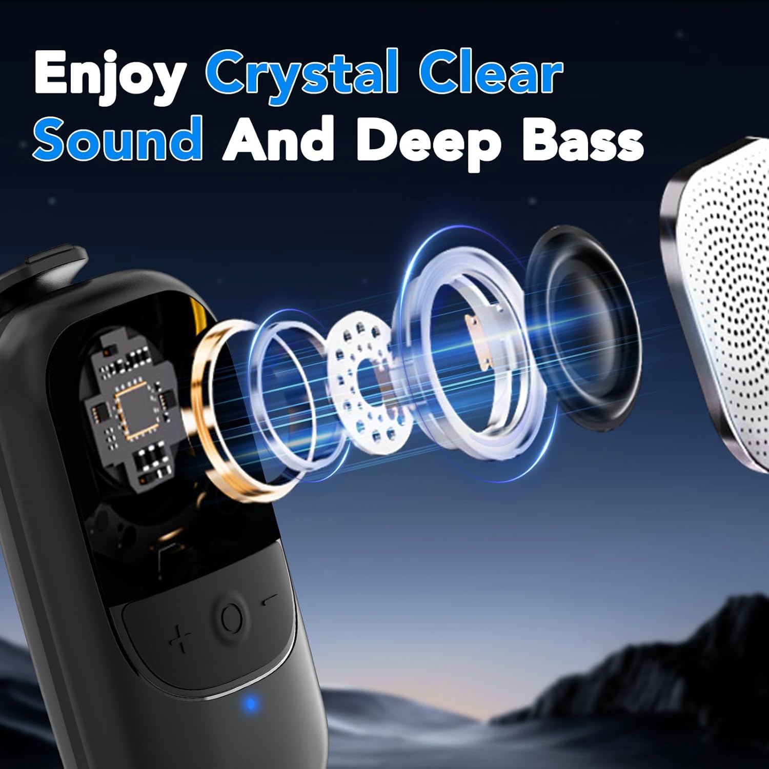 Wearable Bluetooth Speaker |MYX-M3_B