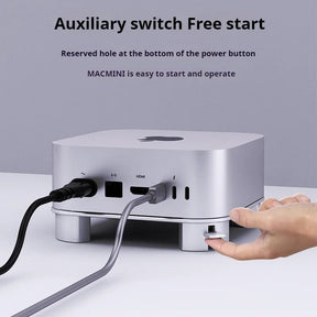Aluminum Alloy Desktop Stand for Mac Mini M4/M4 Pro |MF43