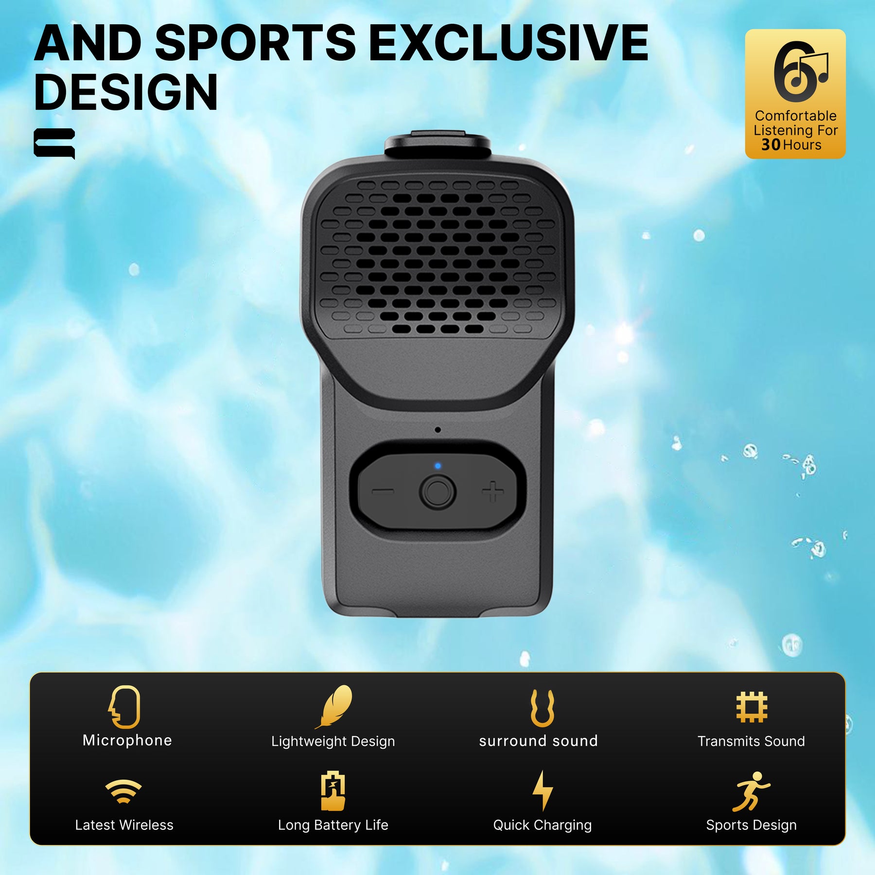 Wearable Bluetooth Speaker | M-M4