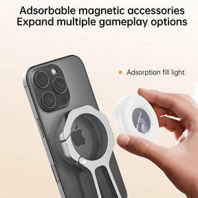 Magnetic Phone Tripod Stand |MZ25413_silver