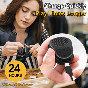 Wearable Bluetooth Speaker Small with Clip |S01