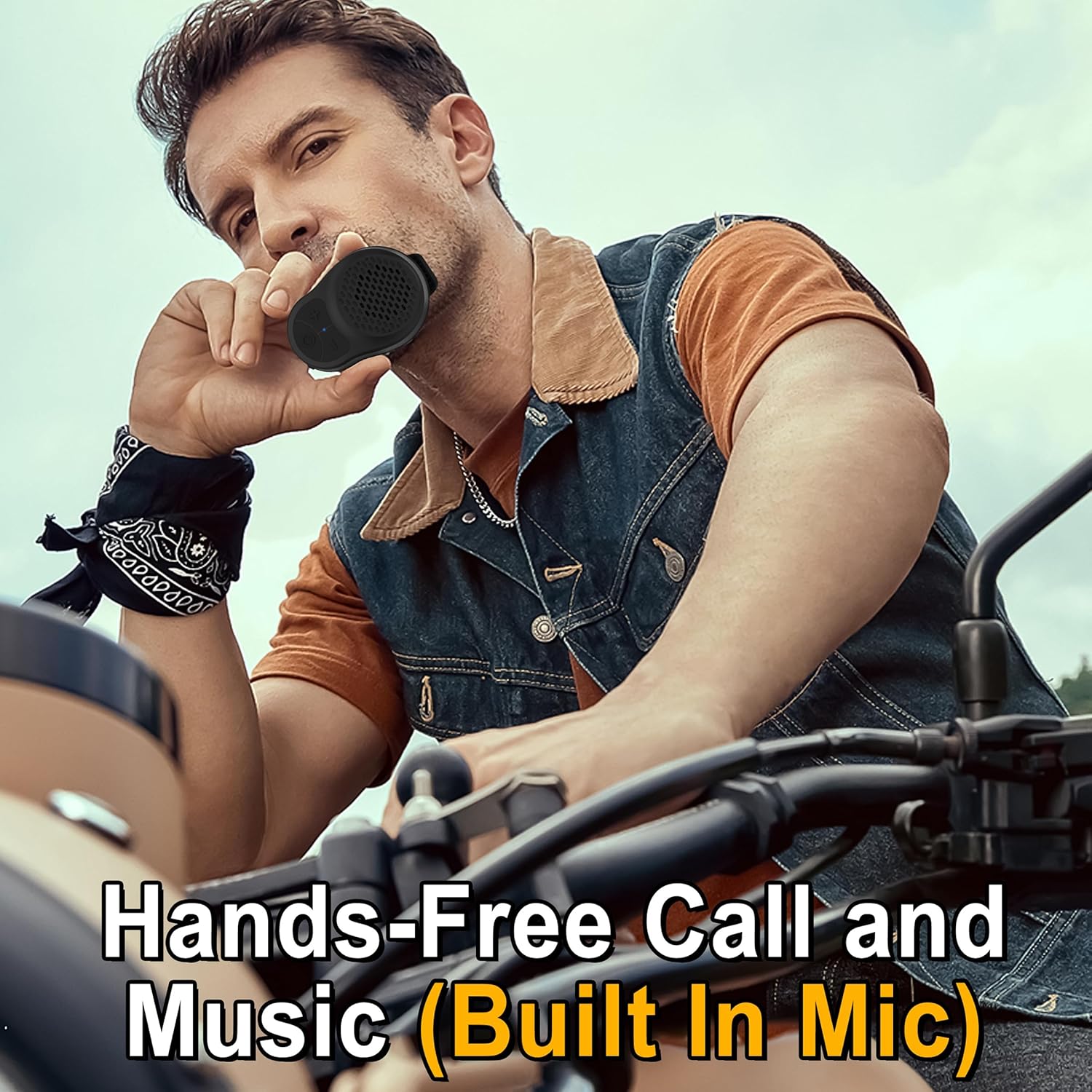 Wearable Bluetooth Speaker Small with Clip |S01