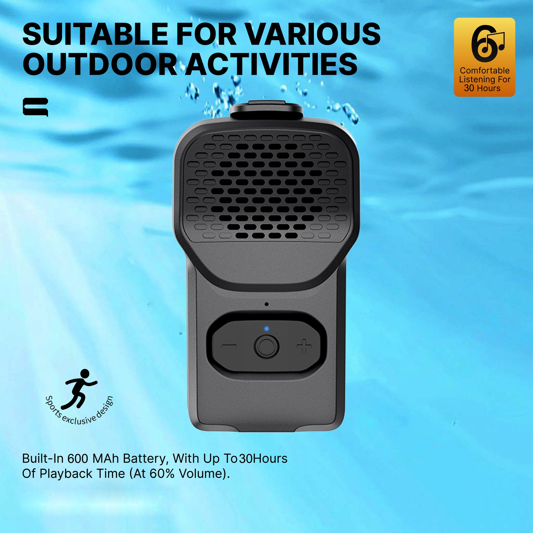 Wearable Bluetooth Speaker | M-M4