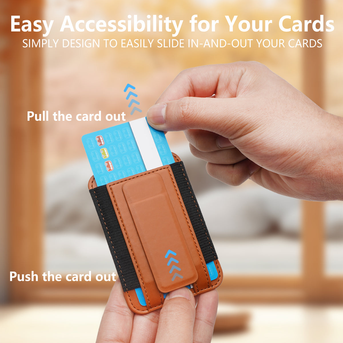 MagSafe Leather Wallet Case For iPhone | MB2549