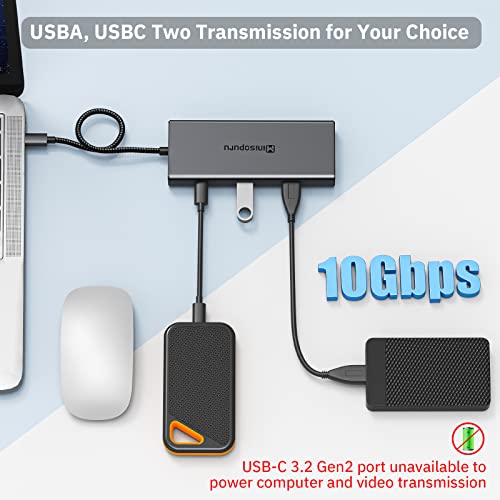 10Gbps 10 in 1  USB-C & USB-A Hub | 193i